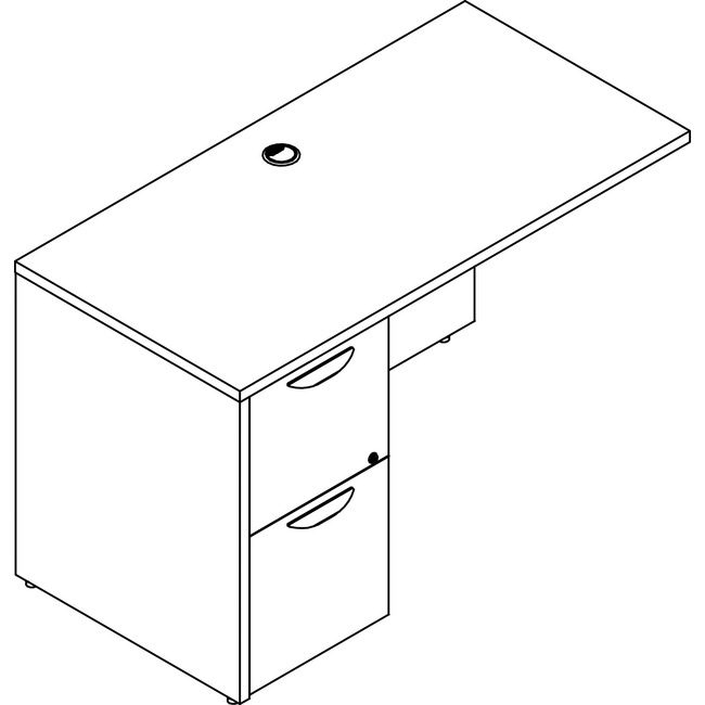 Lorell Return 24X48 Left Ge LLRPR2448LGE
