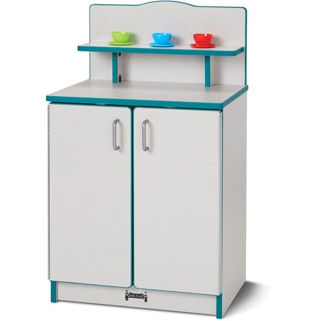 Jonti-Craft, Inc. Play Kitchen Cupboard Teal JNT2407JCWW005