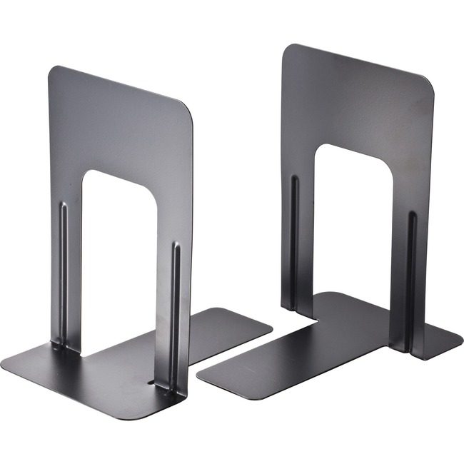 Officemate Bookend 9" Non-Skid Black OIC93051
