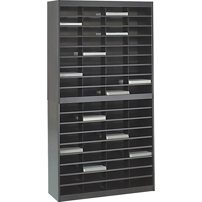 Safco Products E-Z Stor Lit Org 72 LTR COMPAR SAF9241BLR