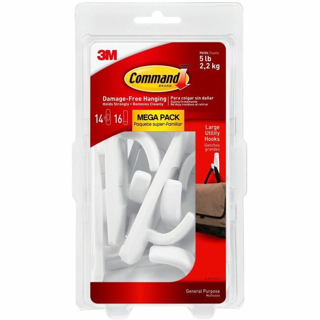 3M Company Hooks Command Megapack Large MMM17003MPES