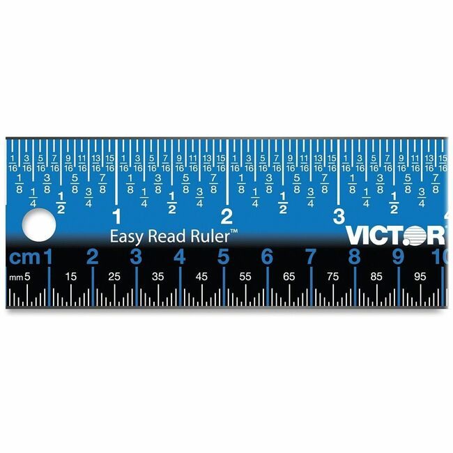 Victor Technology Ruler Ez Read 12 IN VCTEZ12SBL