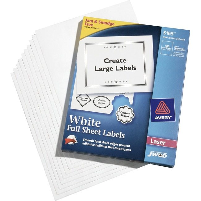 Varies / verify SKU SKU-LEVEL VERIFICATION REQUIRED Label Laser 8.5X11 1/SHEET NSN3494463
