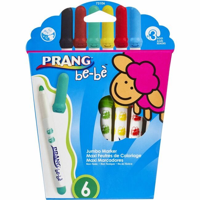 Dixon / Ticonderoga Dixon Ticonderoga Company / Marker Art Jumbo Assorted 6 Count DIX73106