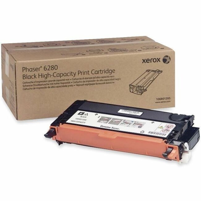 Xerox Corporation Toner PHASER 6280 Hicap Black XER106R01395