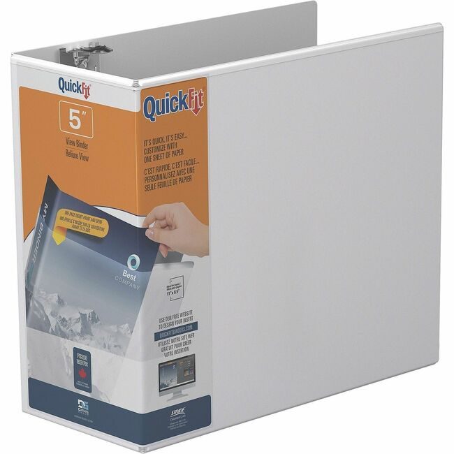 Stride, Inc. Binder Quickft D-Ring 5" We STW870700