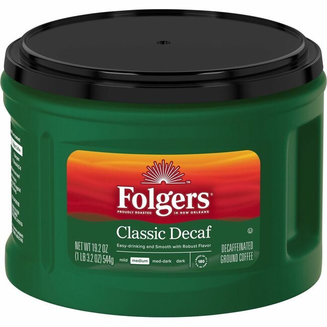 The J.M. Smucker Company Folgers Coffee Decaf Folgr Can 19.2 FOL30406
