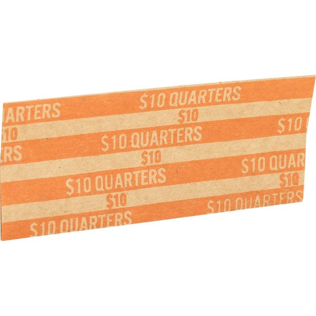 Sparco Wrapper Coin Flat Quarters SPRTCW25