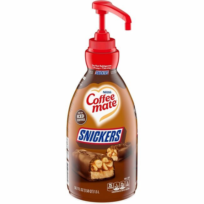 Nestlé Coffee mate Snickers Pump 1 Count NES97955