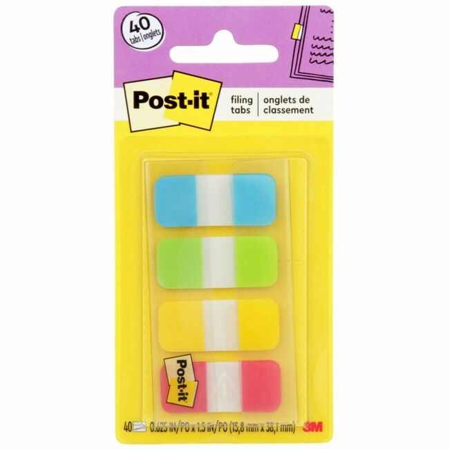 3M Company Tabs Post-It Primary Assorted MMM676ALYR