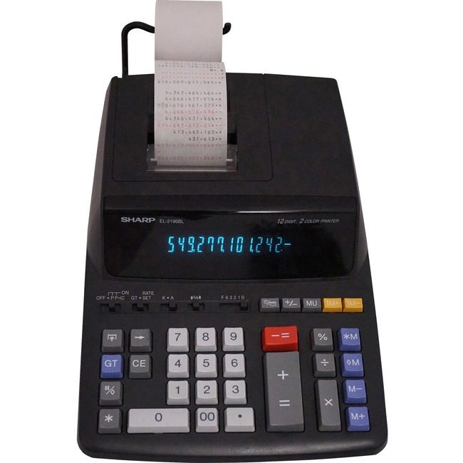 Sharp Electronics Calc Prt Dsktp 12DGT SHREL-2196BL