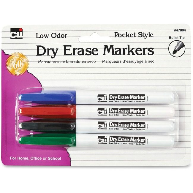 Charles Leonard Marker Dry Erase Pocket LEO47804