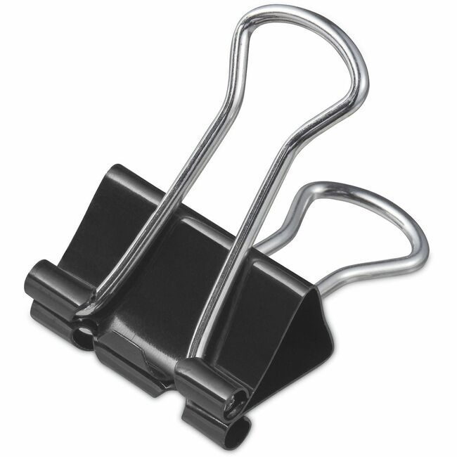 Universal Office Products Clip Binder Sml 36/PK Black UNV10200VP3
