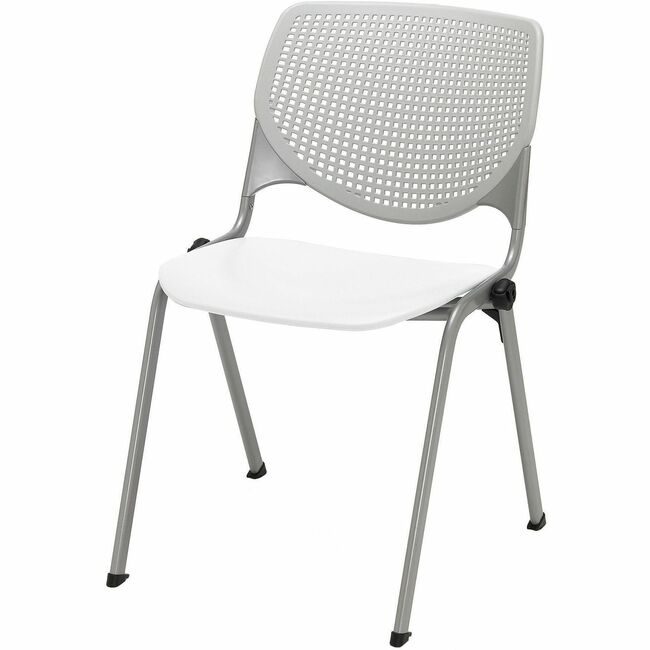 KFI Seating Chair Kool Stack Ltgry White KFI2300BKB13S08