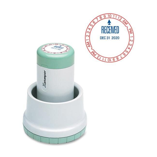 Shachihata / Xstamper Stamp Date/Tme Rotary 1-3/4 XST22402