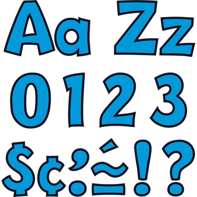 TREND Enterprises Letters Playful 4" Be 216PC TEP79744