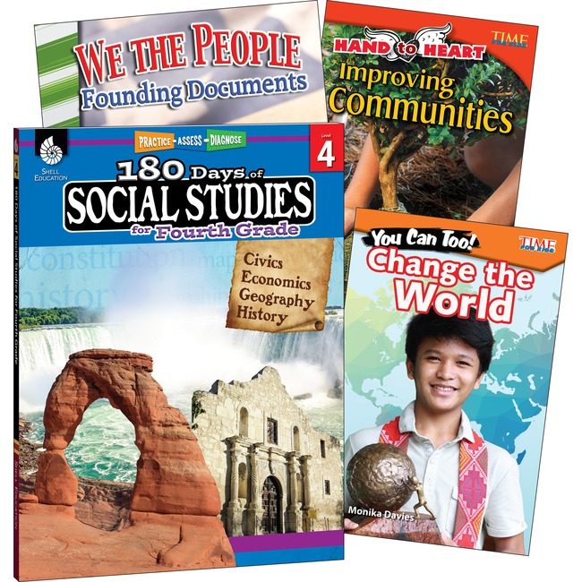 Teacher Created Materials / Shell Education Book Socialstudies GR4 Set SHL118398