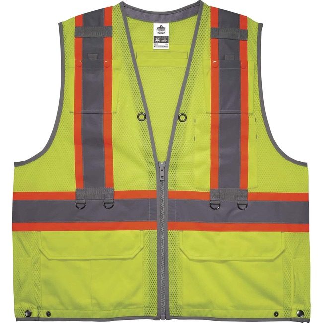 Ergodyne Tethering Vest 4X/5X Lime EGO24179