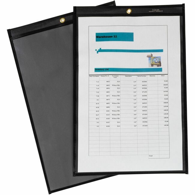 C-Line Products Holder Tkt Pls Optp 11X17 CLI45117
