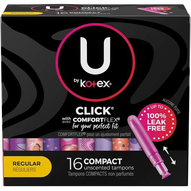 Kimberly-Clark Professional Kleenex / Scott / WypAll / Kimtech Tampon Cmpct U Kotex Reg 16 KCC53445CT