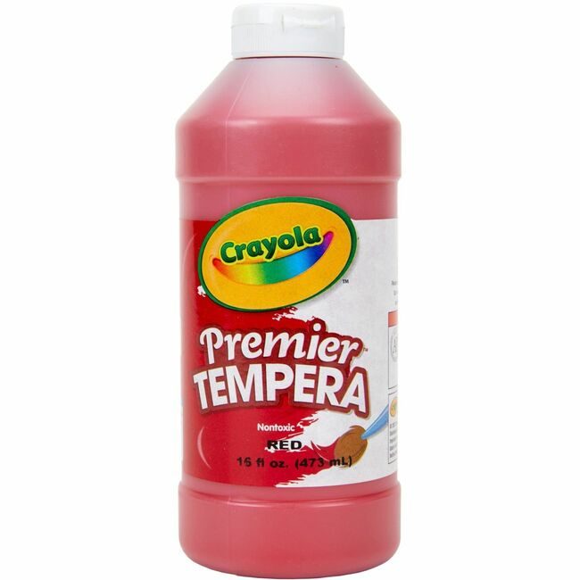 Crayola LLC Paint 16 OZ TEMPRA Red CYO541216038