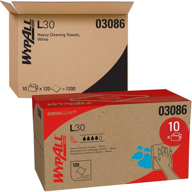 Kimberly-Clark Professional Kleenex / Scott / WypAll / Kimtech Wipe L30 KCC03086