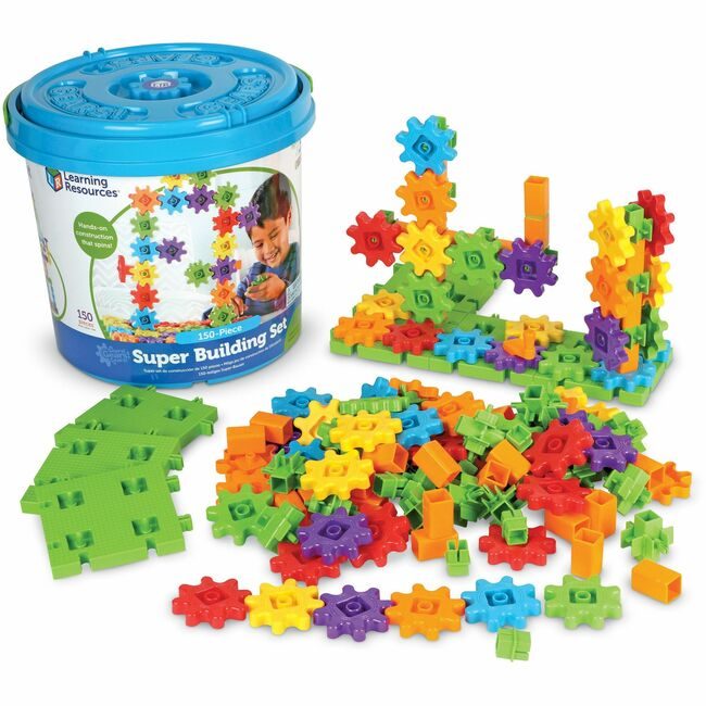 Learning Resources Set Super GEARS!157PC LRNLER9164