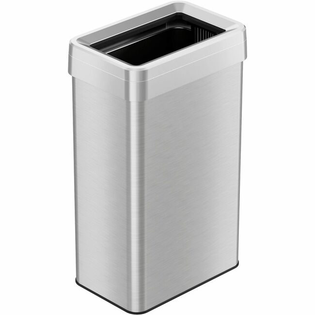 HLS Commercial Trashcan Opentop Stainless HLCHLS18UOT