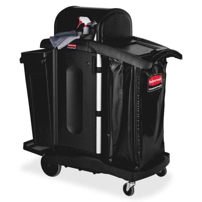 Rubbermaid Commercial Products Cart Janitor Highsecurity RCP1861427