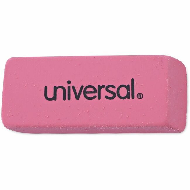 Universal Office Products Eraser Beveled 20/PK Pack UNV55120