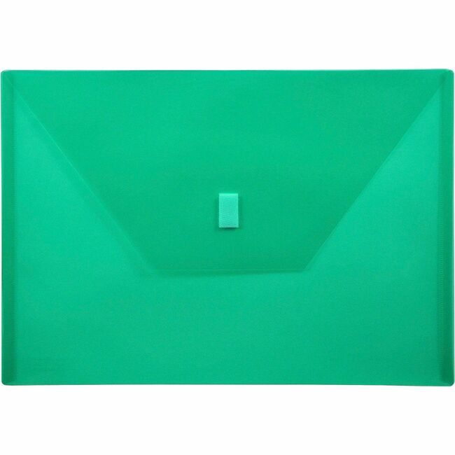 Lion Office Products Envelope Poly Side 13X9 Green LIO22080-GR