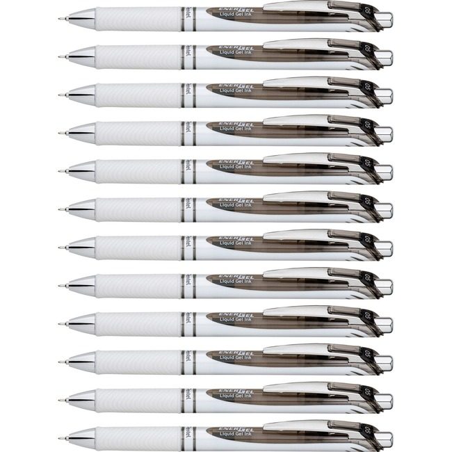 Pentel of America Pen Gel Rtx Needle 0.5MM Black PENBLN75PWADZ