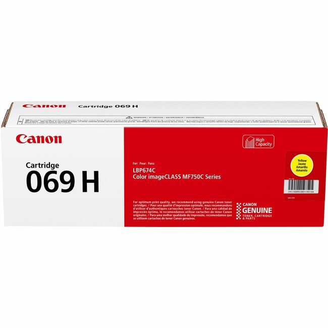 Canon U.S.A. Crtdg CARTRIDGE 069H Hc Yw CNMCRTDG069HYW