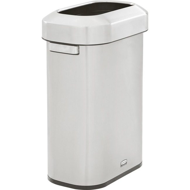 Rubbermaid Commercial Products Bin Wst Refine Rect 15G Ss RCP2147581