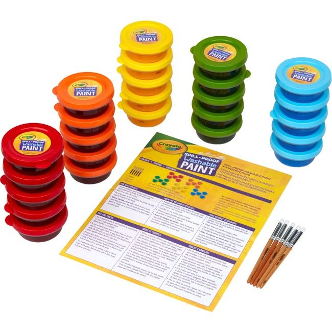 Crayola LLC Paint Spllprf Clsspck 25 Count CYO542313