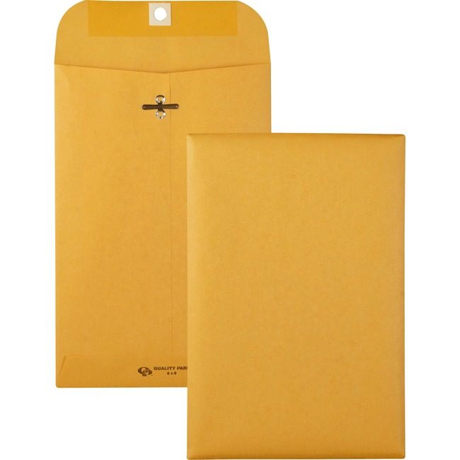 Quality Park Products Envelope Clasp Heavy-Duty 6X9 QUA37855
