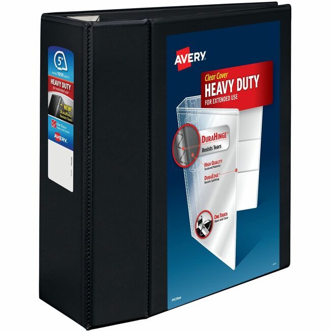 Avery Products Corporation Binder View Hd Ezd 5" Black AVE79-606