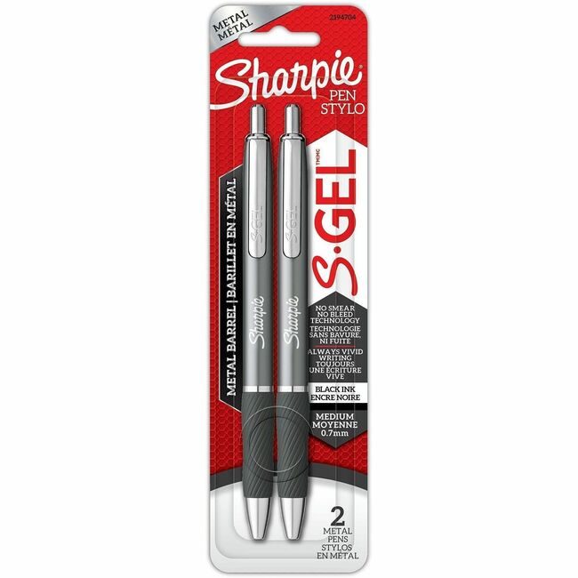 Sharpie / Expo / Prismacolor / Sanford Newell Brands / Sanford Sharpie / Expo / Prismacolor / Pen S-Gel Gunmetal Black 2 Count SAN2194704