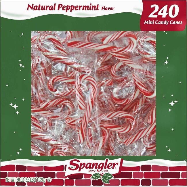 Dum Dums / Spangler Spangler Candy Company Dum Dums / Canes Pprmint Mini Wrap 240 SPA1120