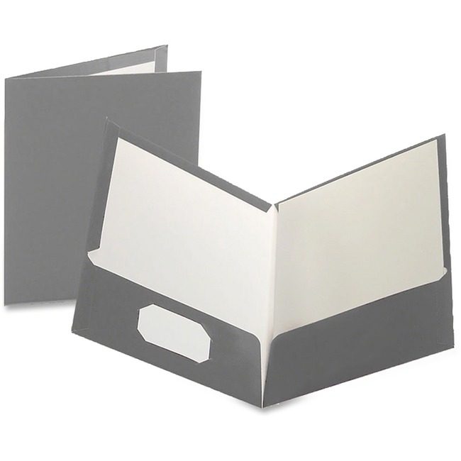 TOPS Products / ACCO legacy Oxford Folder 2PKT Letter Gray 25/BX OXF51705