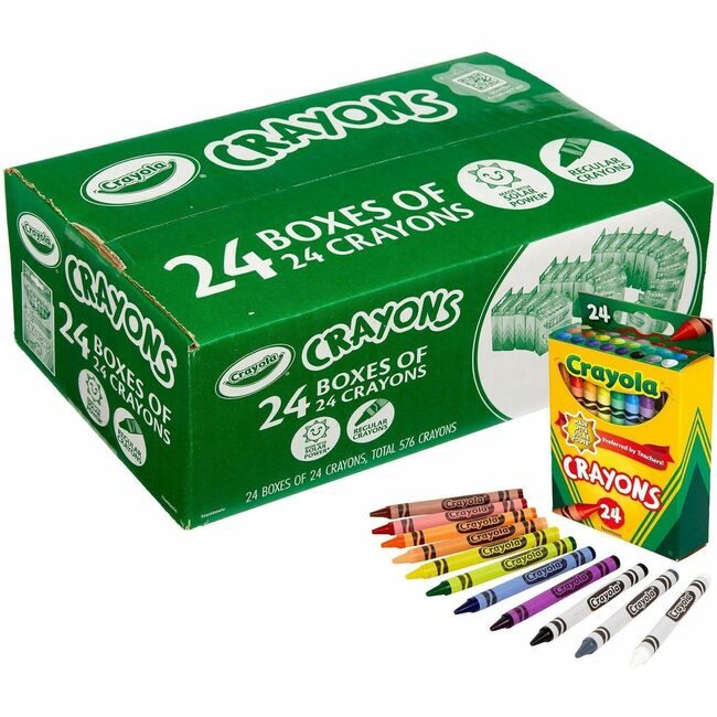 Crayola LLC Cryn 24CT BULK 24/PK CYO523036