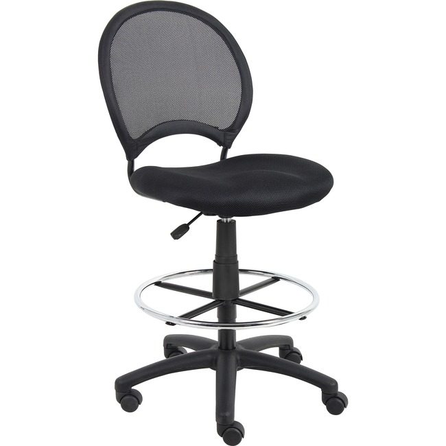 Boss Office Products Mesh Drafting Stool BOPB16215