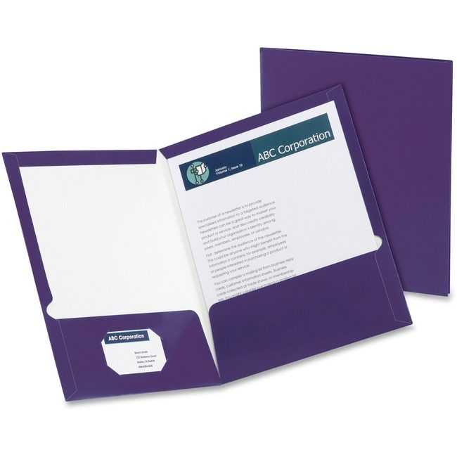 TOPS Products / ACCO legacy Oxford Folder 2POCKET Metallic Pe OXF5049526