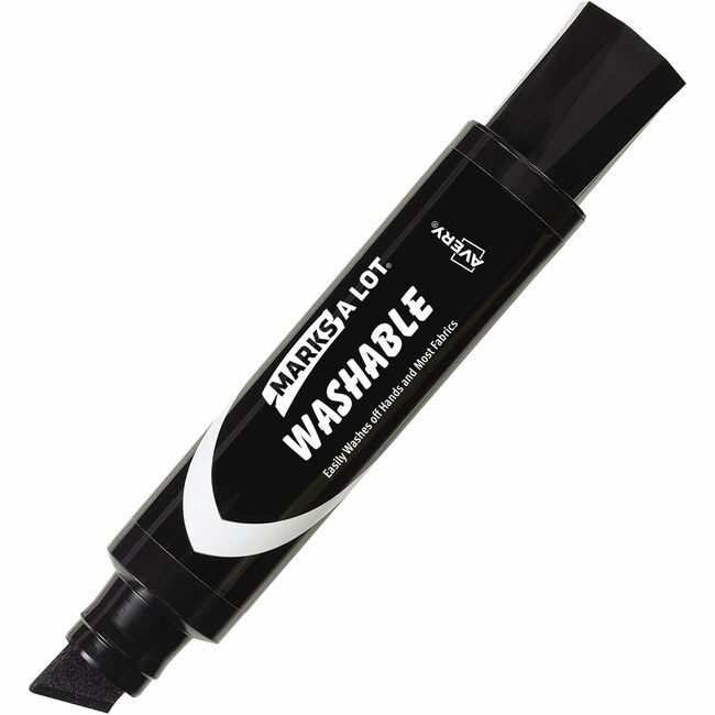 Avery Products Corporation Marker Jumbo Wshble Chsl Black AVE24158