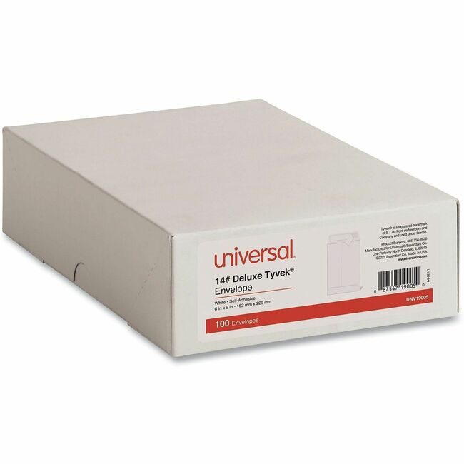 Universal Office Products Envelope Open End 6X9 White UNV19005