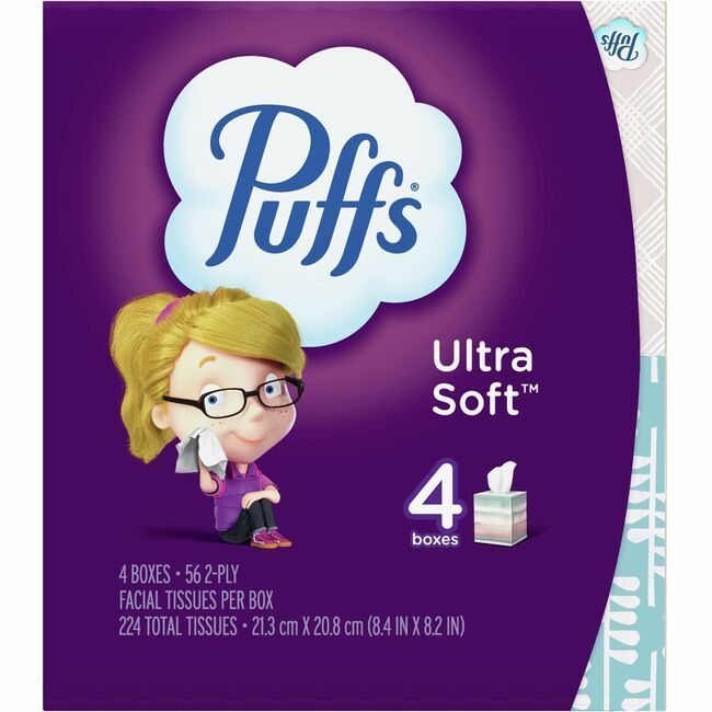 Procter & Gamble P&G Professional / product-specific brand Tissue Soft Cube 4 Pack PGC35295CT