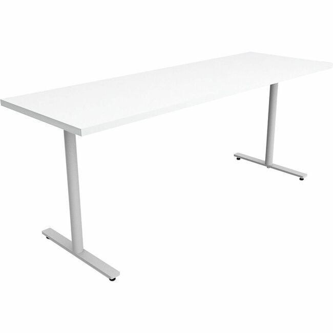 Safco Products Table T-Legs Glides 72X24 SAFJN7224FXGDWT
