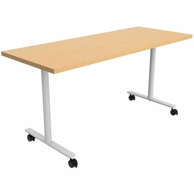 Safco Products Table T-Legs Casters 60X24 SAFJN6024FXCFMP