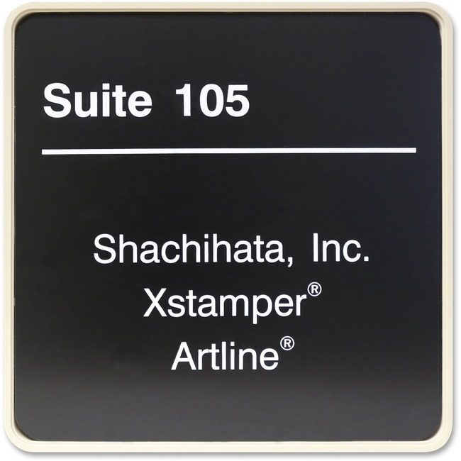Shachihata / Xstamper Sign Wall Designer 8X8 Ad XSTG71