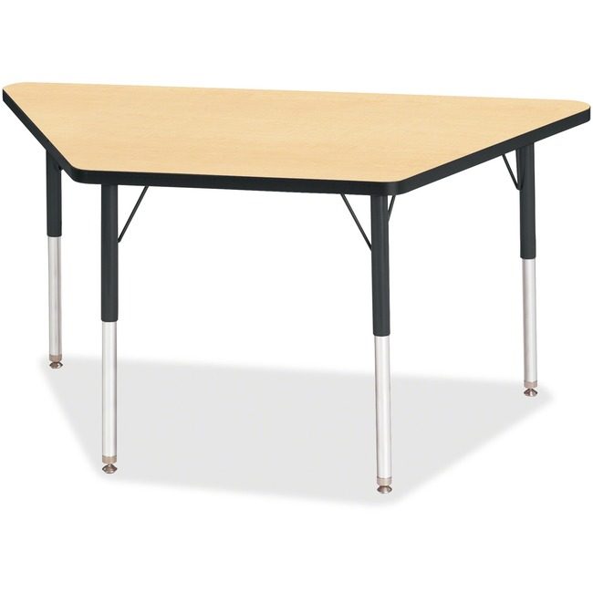 Jonti-Craft, Inc. Table Trapezoid 24X48 Mp/Bk JNT6438JCA011